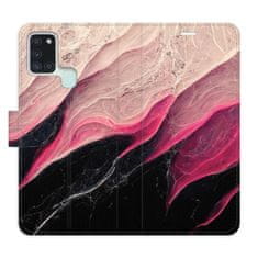 iSaprio Flipové pouzdro - BlackPink Marble pro Samsung Galaxy A21s