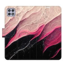 iSaprio Flipové pouzdro - BlackPink Marble pro Samsung Galaxy A22 5G