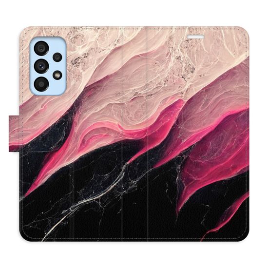 iSaprio Flipové pouzdro - BlackPink Marble pro Samsung Galaxy A53 5G