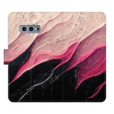 iSaprio Flipové pouzdro - BlackPink Marble pro SAMSUNG GALAXY S10E