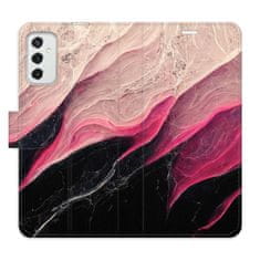 iSaprio Flipové pouzdro - BlackPink Marble pro Samsung Galaxy M52 5G