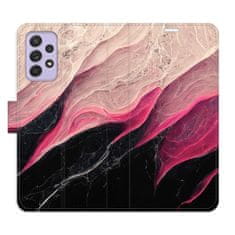 iSaprio Flipové pouzdro - BlackPink Marble pro Samsung Galaxy A52 / A52 5G / A52s