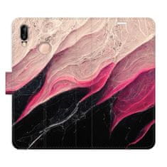 iSaprio Flipové pouzdro - BlackPink Marble pro Huawei P20 Lite