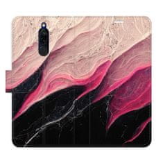 iSaprio Flipové pouzdro - BlackPink Marble pro Xiaomi Redmi 8