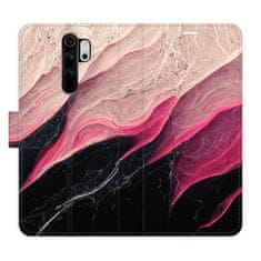 iSaprio Flipové pouzdro - BlackPink Marble pro Xiaomi Redmi Note 8 Pro