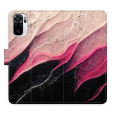 iSaprio Flipové pouzdro - BlackPink Marble pro Xiaomi Redmi Note 10 / Note 10S