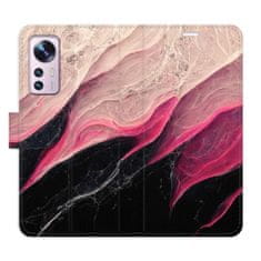 iSaprio Flipové pouzdro - BlackPink Marble pro Xiaomi 12 / 12X