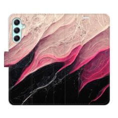 iSaprio Flipové pouzdro - BlackPink Marble pro Samsung Galaxy A34 5G