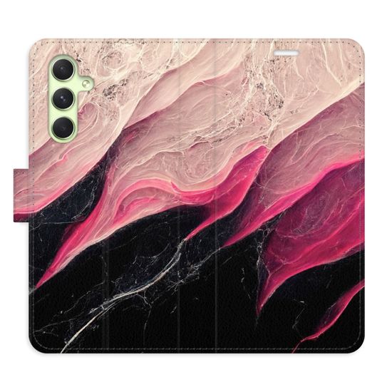 iSaprio Flipové pouzdro - BlackPink Marble pro Samsung Galaxy A54 5G