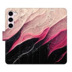 iSaprio Flipové pouzdro - BlackPink Marble pro Samsung Galaxy S23 5G