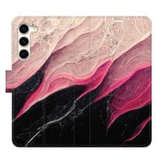 iSaprio Flipové pouzdro - BlackPink Marble pro Samsung Galaxy S23+ 5G