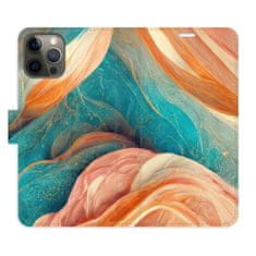 iSaprio Flipové pouzdro - Blue and Orange pro Apple iPhone 12 Pro