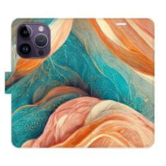 iSaprio Flipové pouzdro - Blue and Orange pro Apple iPhone 14 Pro