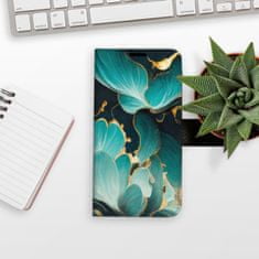 iSaprio Flipové pouzdro - Blue Flowers 02 pro Xiaomi Redmi Note 10 / Note 10S