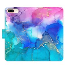 iSaprio Flipové pouzdro - BluePink Paint pro Apple iPhone 7 Plus / 8 Plus