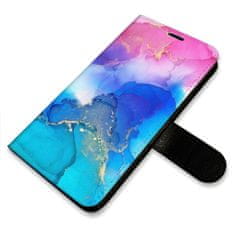 iSaprio Flipové pouzdro - BluePink Paint pro Xiaomi Redmi Note 10 / Note 10S