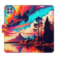 iSaprio Flipové pouzdro - Colorful Mountains 02 pro Samsung Galaxy A22 5G