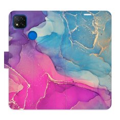 iSaprio Flipové pouzdro - Colour Marble 02 pro Xiaomi Redmi 9C