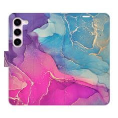 iSaprio Flipové pouzdro - Colour Marble 02 pro Samsung Galaxy S23 5G