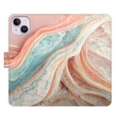 iSaprio Flipové pouzdro - Colour Marble pro Apple iPhone 14 Plus