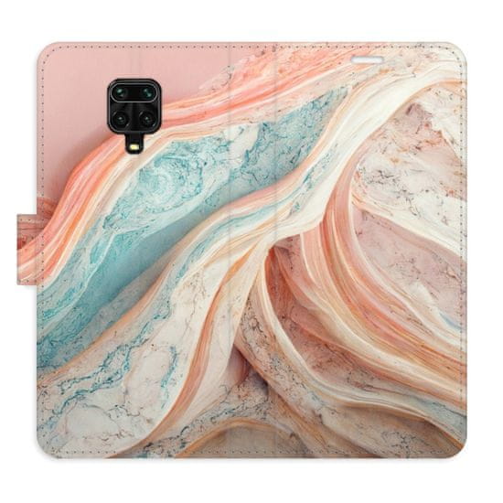 iSaprio Flipové pouzdro - Colour Marble pro Xiaomi Redmi Note 9 Pro / Note 9S