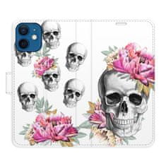 iSaprio Flipové pouzdro - Crazy Skull pro Apple iPhone 12 Mini