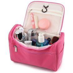 INNA Kosmetický kufřík Toaletní taška Make Up Bag Make Up Bag Travel Bag Travelcosmetic s rukojetí pro přenášení v růžové barvě