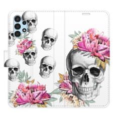 iSaprio Flipové pouzdro - Crazy Skull pro Samsung Galaxy A13 5G