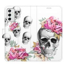 iSaprio Flipové pouzdro - Crazy Skull pro Samsung Galaxy M52 5G