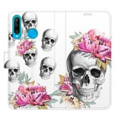 iSaprio Flipové pouzdro - Crazy Skull pro Huawei P30 Lite