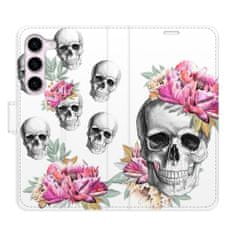 iSaprio Flipové pouzdro - Crazy Skull pro Samsung Galaxy S23 5G