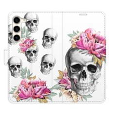 iSaprio Flipové pouzdro - Crazy Skull pro Samsung Galaxy S23+ 5G