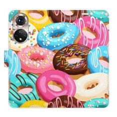 iSaprio Flipové pouzdro - Donuts Pattern 02 pro Honor 50