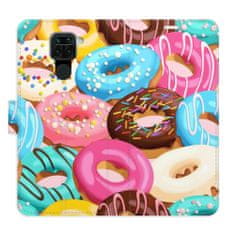iSaprio Flipové pouzdro - Donuts Pattern 02 pro Xiaomi Redmi Note 9