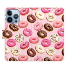 iSaprio Flipové pouzdro - Donuts Pattern 03 pro Apple iPhone 13 Pro