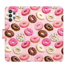 iSaprio Flipové pouzdro - Donuts Pattern 03 pro Samsung Galaxy A32