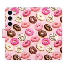 iSaprio Flipové pouzdro - Donuts Pattern 03 pro Samsung Galaxy S23 5G