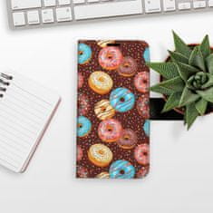 iSaprio Flipové pouzdro - Donuts Pattern pro Apple iPhone XS