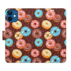 iSaprio Flipové pouzdro - Donuts Pattern pro Apple iPhone 12 Mini