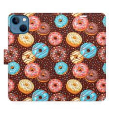 iSaprio Flipové pouzdro - Donuts Pattern pro Apple iPhone 13