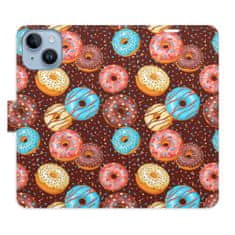 iSaprio Flipové pouzdro - Donuts Pattern pro Apple iPhone 14