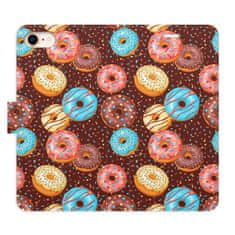 iSaprio Flipové pouzdro - Donuts Pattern pro Apple iPhone SE 2022