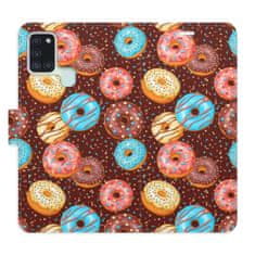 iSaprio Flipové pouzdro - Donuts Pattern pro Samsung Galaxy A21s