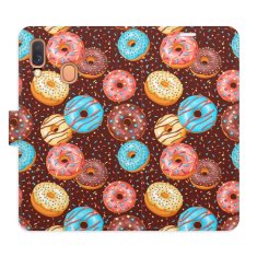 iSaprio Flipové pouzdro - Donuts Pattern pro Samsung Galaxy A40