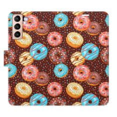 iSaprio Flipové pouzdro - Donuts Pattern pro SAMSUNG GALAXY S21