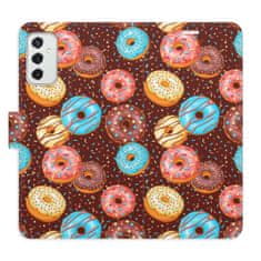 iSaprio Flipové pouzdro - Donuts Pattern pro Samsung Galaxy M52 5G