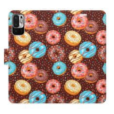 iSaprio Flipové pouzdro - Donuts Pattern pro Xiaomi Redmi Note 10 5G