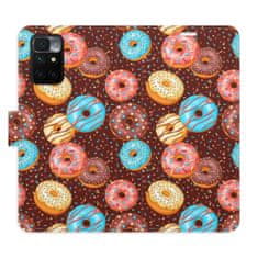 iSaprio Flipové pouzdro - Donuts Pattern pro Xiaomi Redmi 10