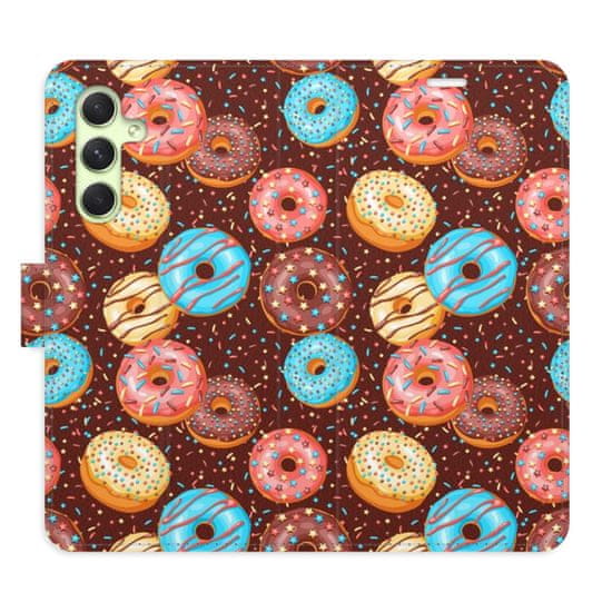 iSaprio Flipové pouzdro - Donuts Pattern pro Samsung Galaxy A54 5G