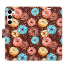 iSaprio Flipové pouzdro - Donuts Pattern pro Samsung Galaxy S23+ 5G